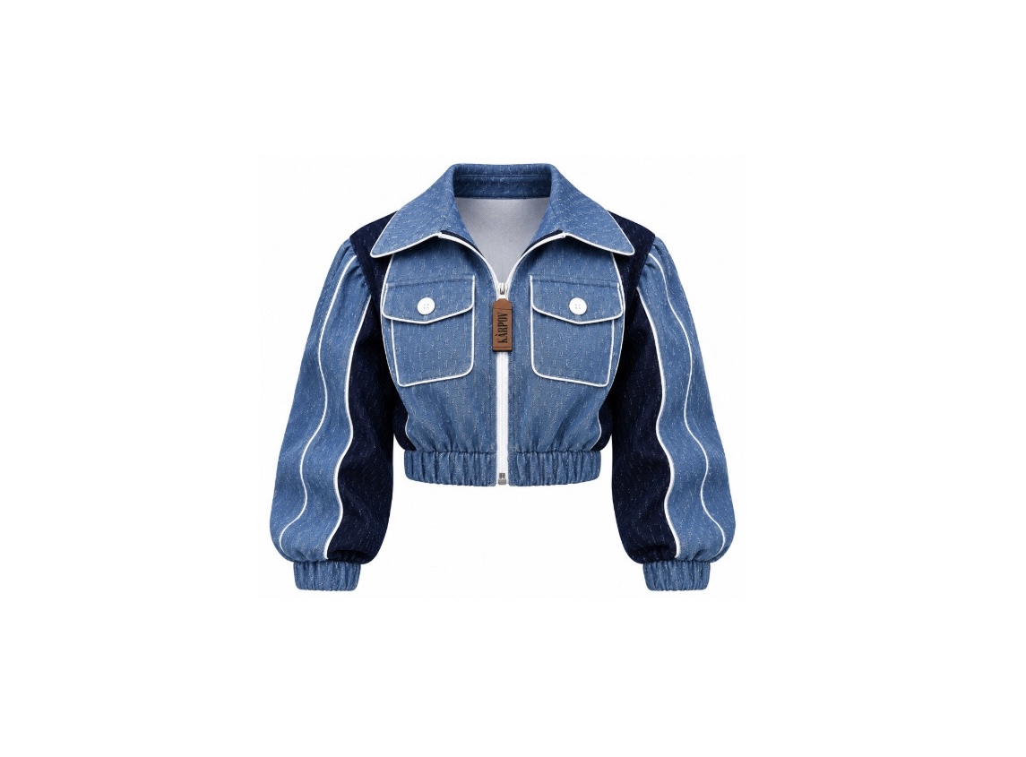 Деним яке KARPOV Premium Couture