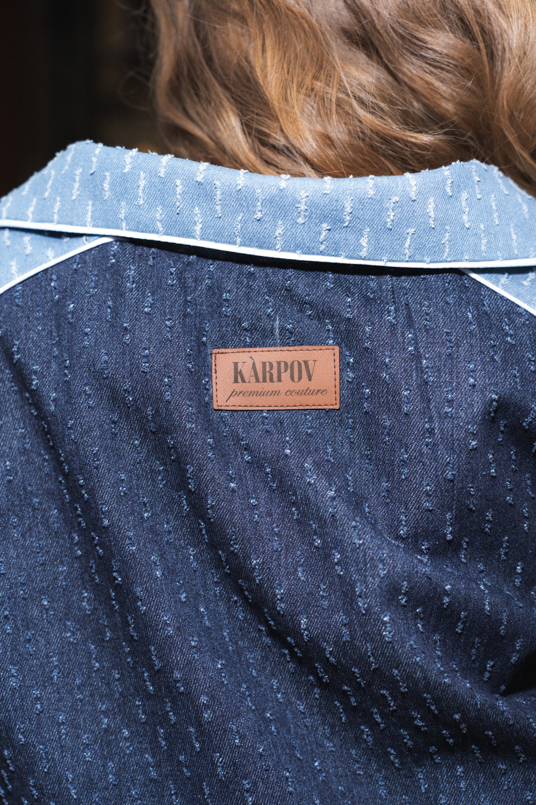 Деним яке KARPOV Premium Couture - Image 4