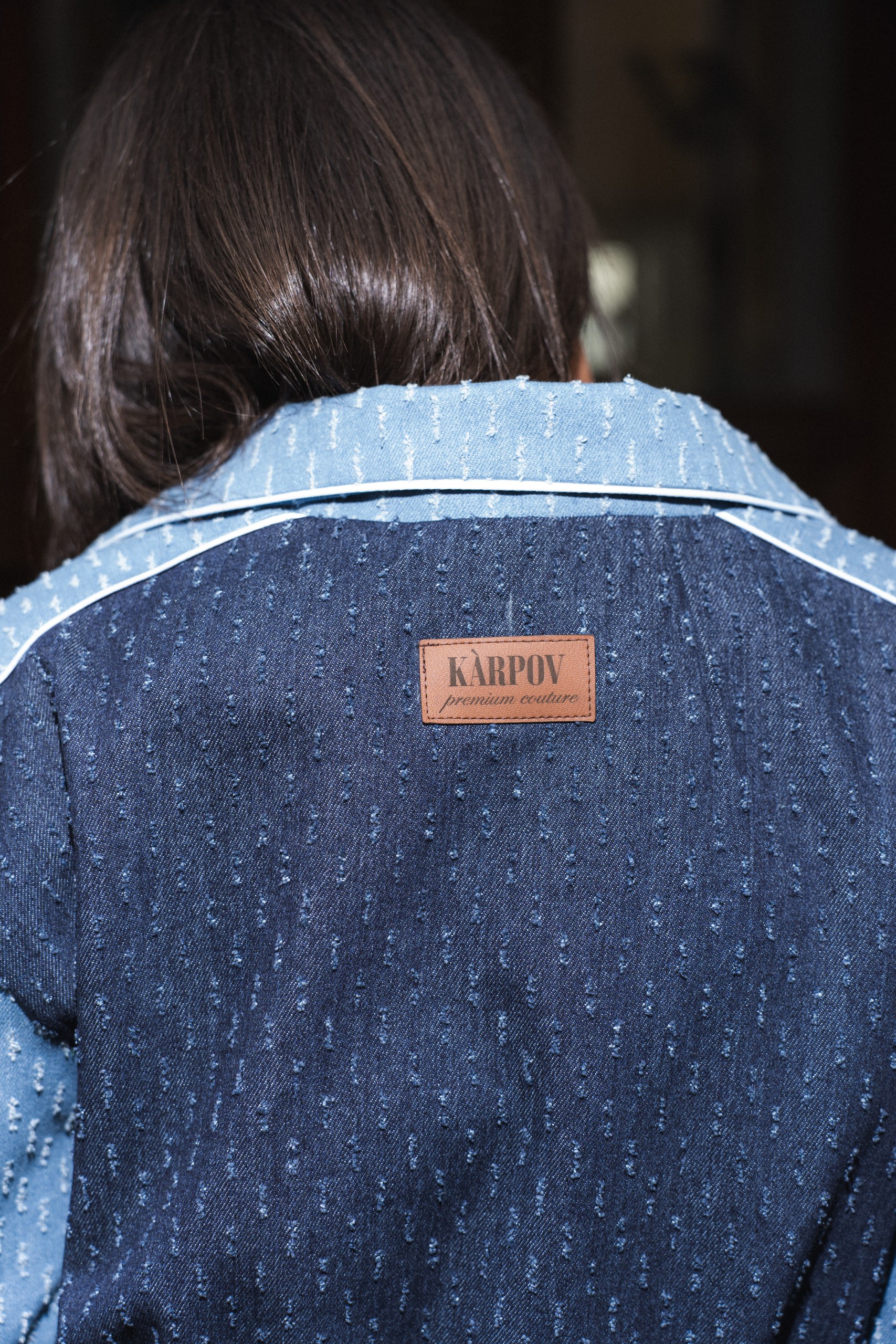 Деним яке KARPOV Premium Couture - Image 12