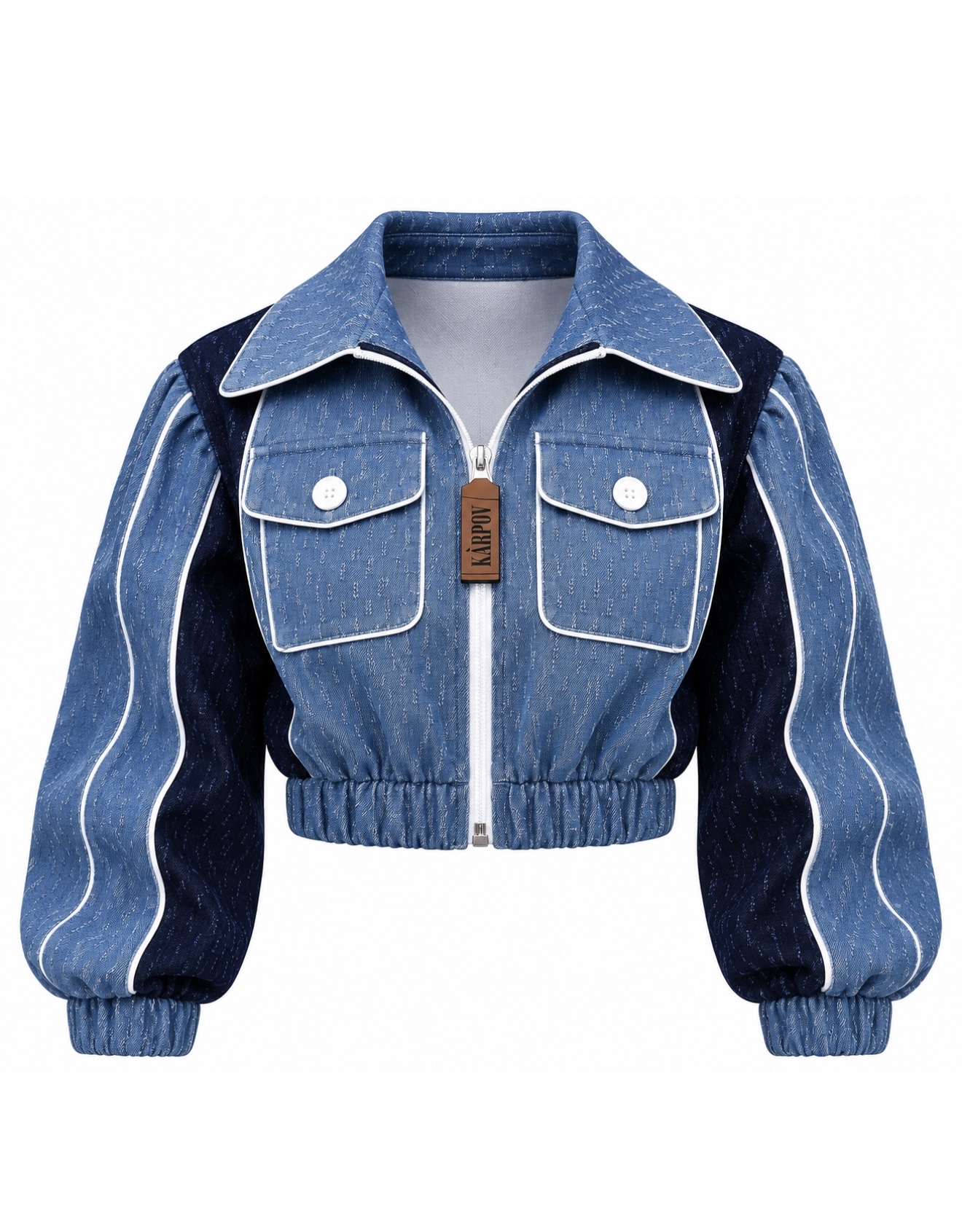 Деним яке KARPOV Premium Couture - Image 14