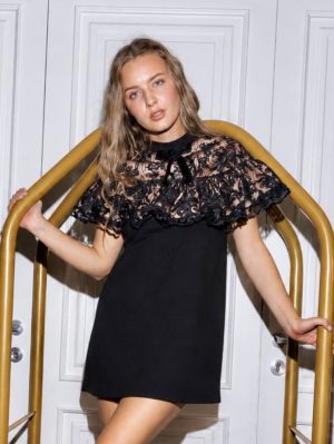 Рокля с аристократична яка KARPOV COUTURE